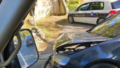 Saobraćajna nesreća na putu D. Vogošća- Semizovac