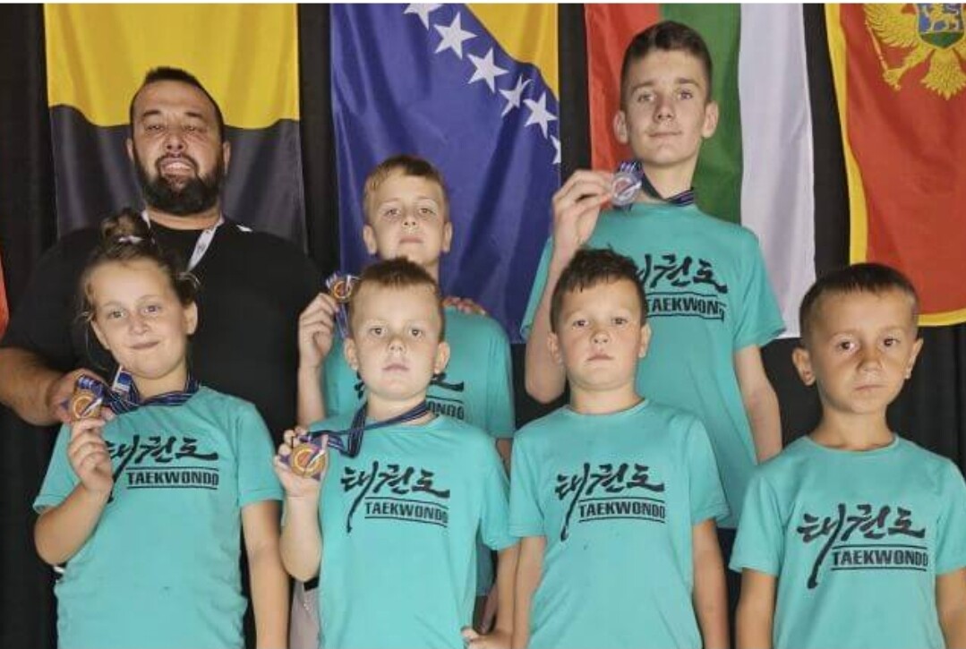 Tim Taekwondo kolektiva “Bosna-Rudar” vraća se u BiH sa 5 medalja sa Evropskog prvenstva za mlade