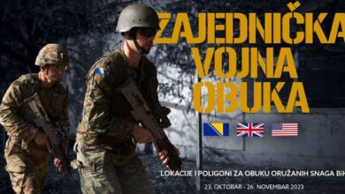Zajednička vojna obuka Oružanih snaga Bosne i Hercegovine i Ujedinjenog Kraljevstva