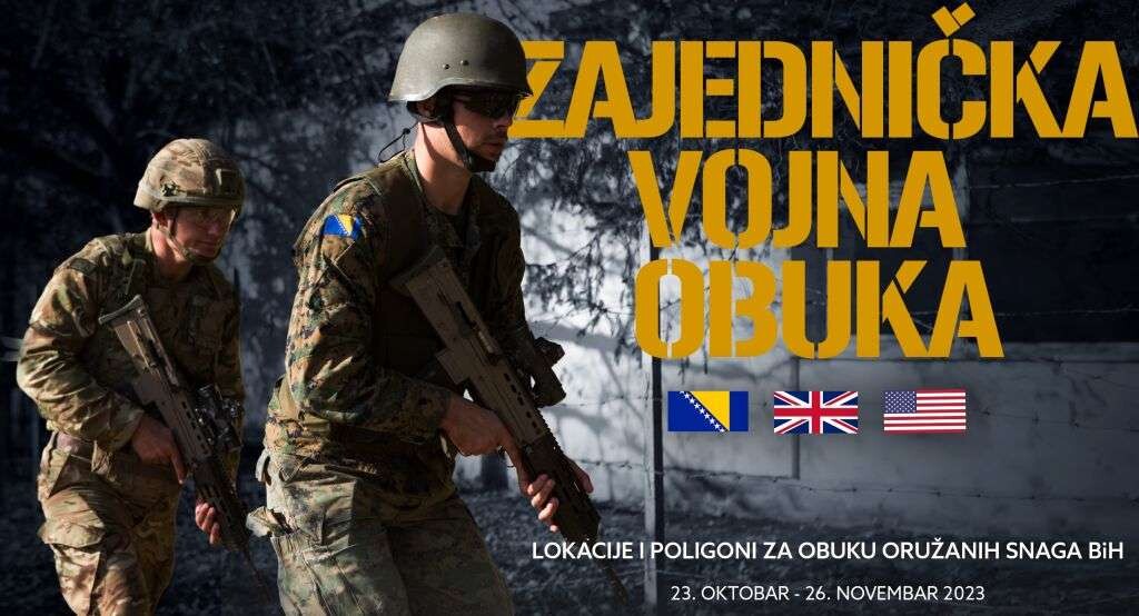 Zajednička vojna obuka Oružanih snaga Bosne i Hercegovine i Ujedinjenog Kraljevstva