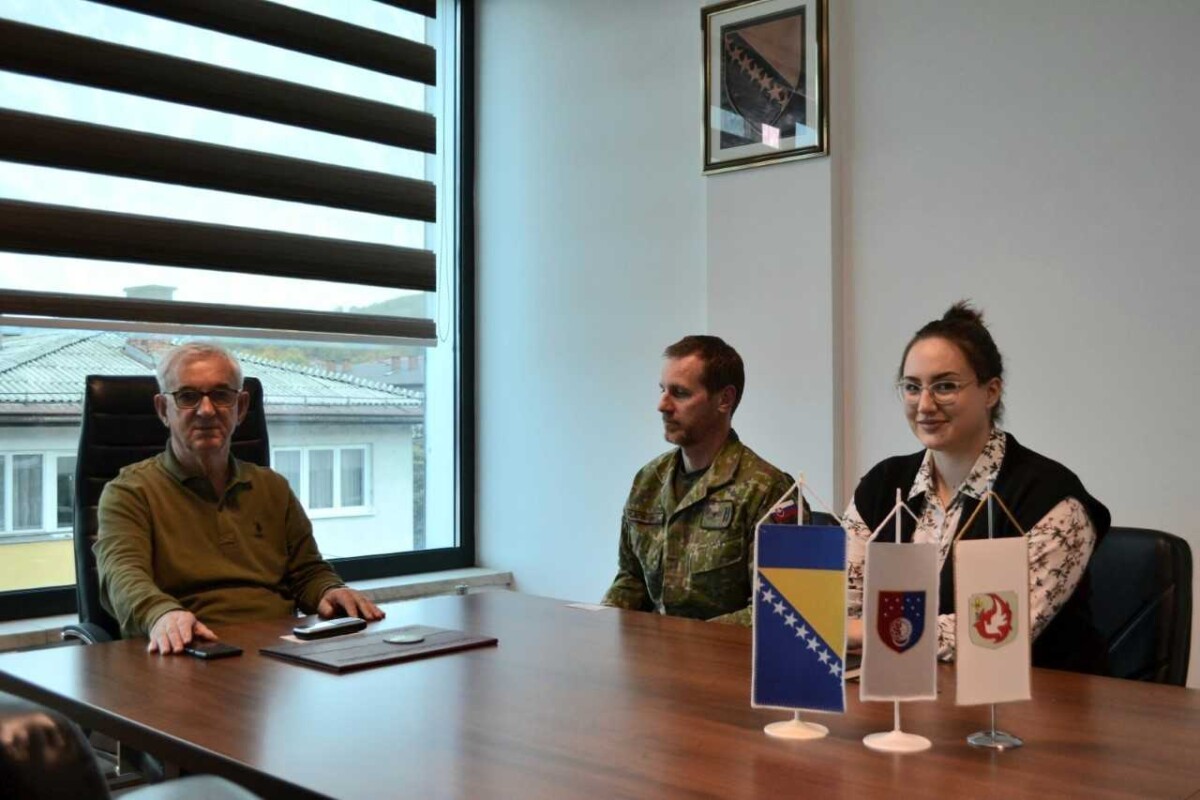 Predstavnik slovačkog LOT EUFOR tima u posjeti Općini Ilijaš