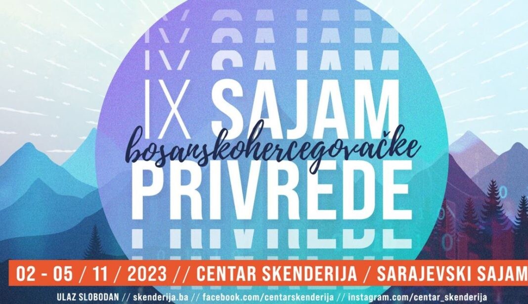 U Skenderiji 2. novembra počinje Sajam bh. privrede