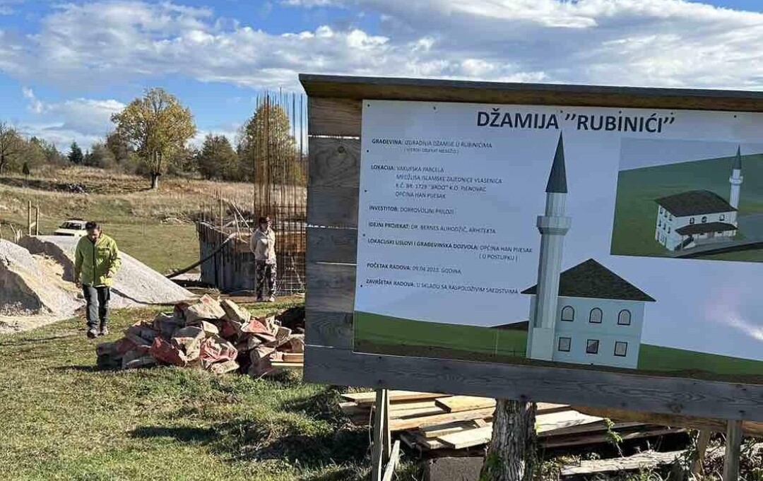 Han Pijesak: Podržimo izgradnju džamije u Rubinićima