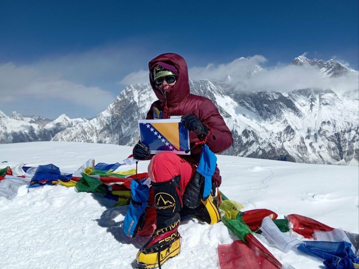 Naida Avdić je prva žena iz BiH na vrhu Ama Dablam