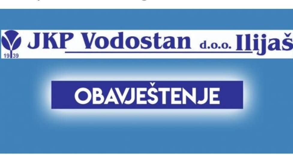 Obavještenje za korisnike lokalnog vodovoda Nišići