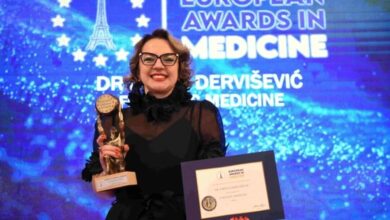 Emina Dervišević preuzela Evropsku nagradu za forenzičku medicinu