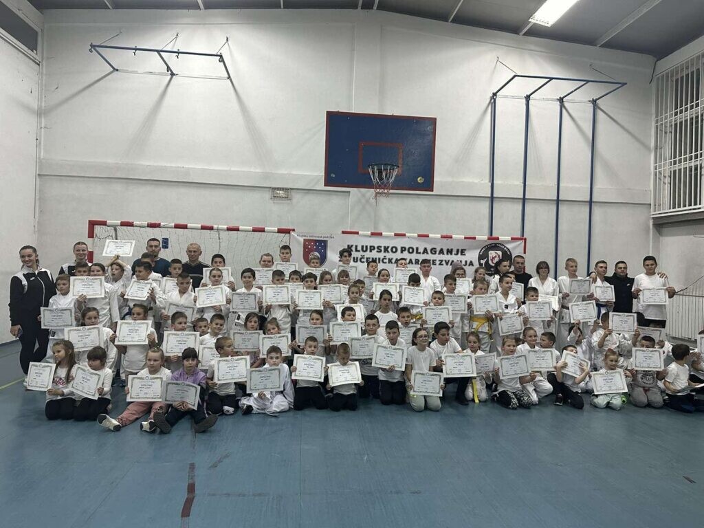 Polaganje za kraj sezone članova Karate kluba “Rašid Buća” Ilijaš