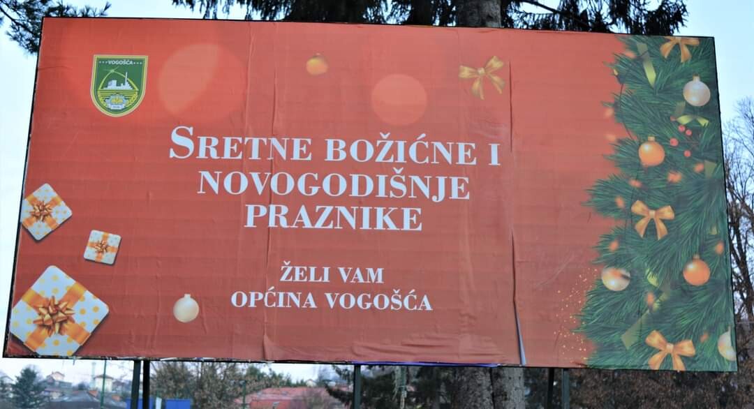 Općina Vogošća: Sretna Nova 2024.godina!