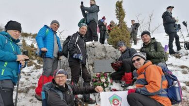 Planinarsko društvo “Visočica” Visoko organizuje Memorijalni uspon na Inač