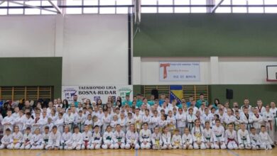 Prvo kolo lige TKD Bosna-Rudar: Učestvovalo preko 150 takmičara