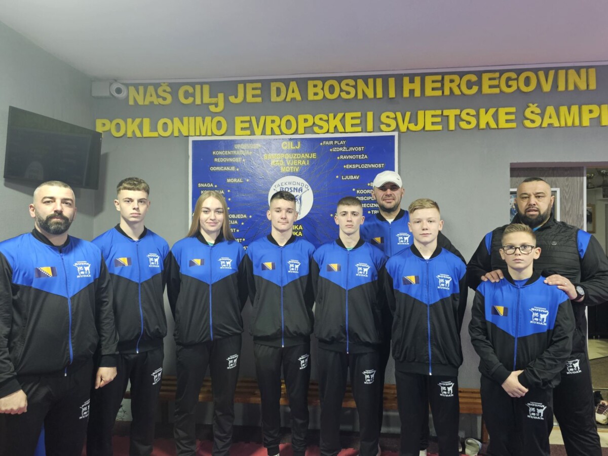 Taekwondo Kolektiva Bosna Rudar otputovala na takmičenje “Turkish Open 2024”