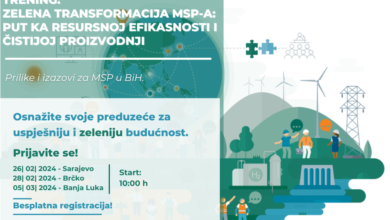 Budite lideri promjena: Zelena transformacija MSP!