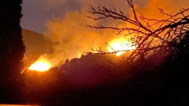 FUCZ – Požar na području općine Kladanj još uvijek aktivan