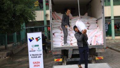 Merhamet počeo sa podjelom 100 tona brašna ugroženom stanovništvu u Gazi