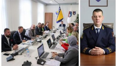Vlada Kantona Sarajevo ocijenila rad policijskog komesara ocjenom „zadovoljava“