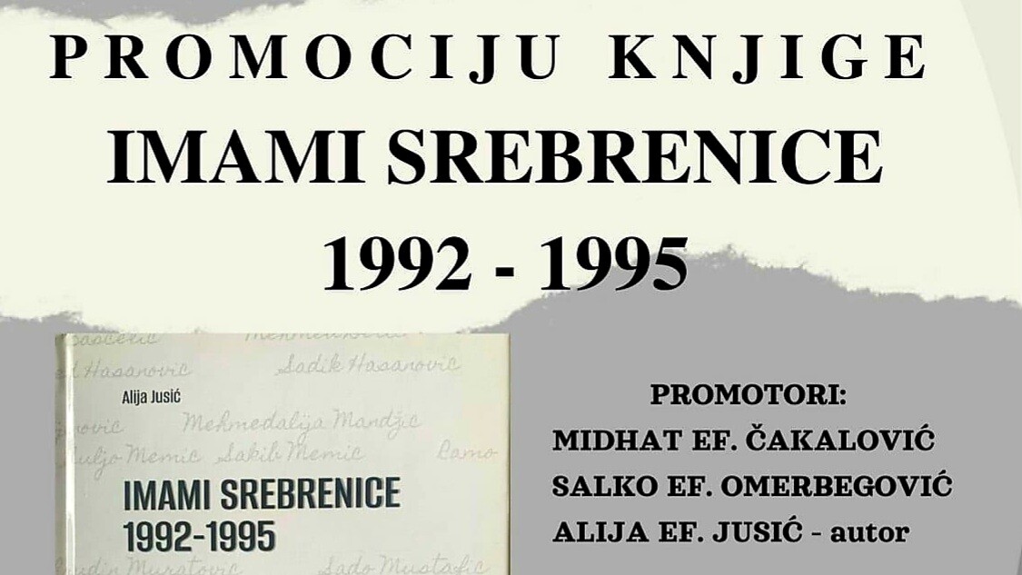 Promocija knjige “Imami Srebrenice 1992-1995” u Visokom
