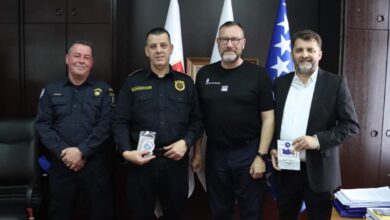 EUFOR pružio punu podršku projektima MUP-a Kantona Sarajevo na jačanju policije i podizanju stepena sigurnosti