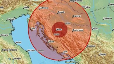 Snažan zemljotres pogodio Hrvatsku, osjetio se i u BiH