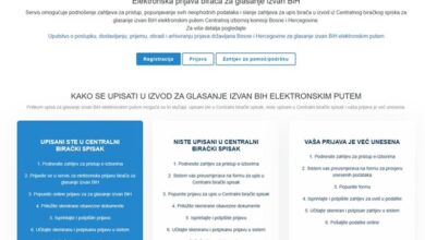 CIK: Registracija birača iz dijaspore za Lokalne izbore 2024. godine u BiH traje do 23. jula ove godine