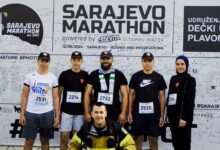 Pripadnici VD Vogošća trčali na Sarajevo Marathonu