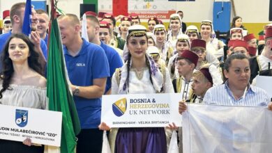 Na festivalu folklora u Italiji mladi iz Velike Britanije, Danske, Slovenije i domovine Bosne i Hercegovine