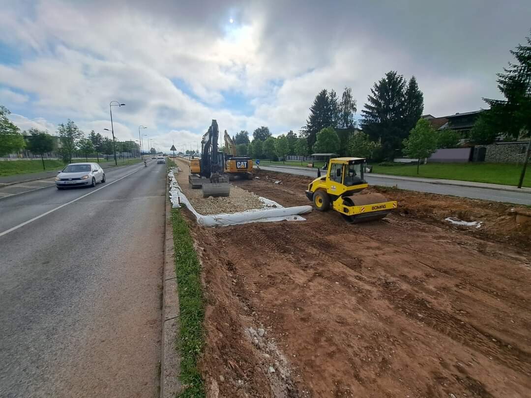 Počeli radovi i na drugoj dionici izgradnje tramvajske pruge do Hrasnice