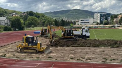 Počela rekonstrukcija stadiona u Vogošći