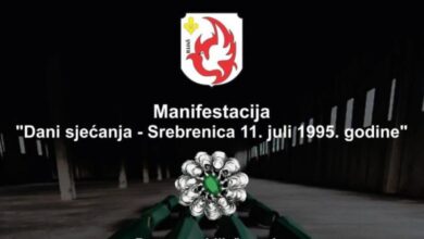 Program Manifestacije “Dani sjećanja – Srebrenica 11. juli 1995. godine” za 2024. godinu