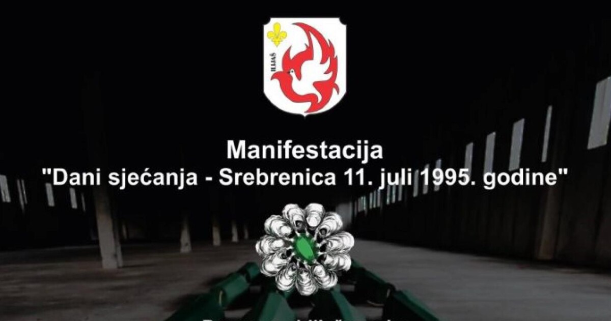 Program Manifestacije “Dani sjećanja – Srebrenica 11. juli 1995. godine” za 2024. godinu