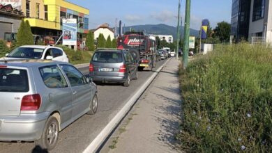 Lančani sudar u Vogošći