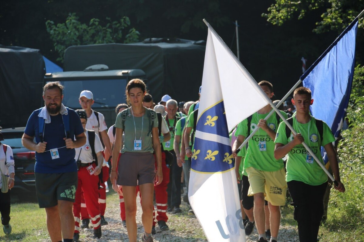 Učesnici Marša mira stigli u kamp Liplje