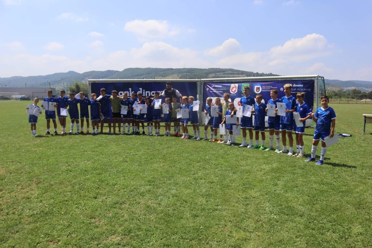 U Ilijašu zatvoren treći kamp GNK Dinamo (Zagreb) za BiH