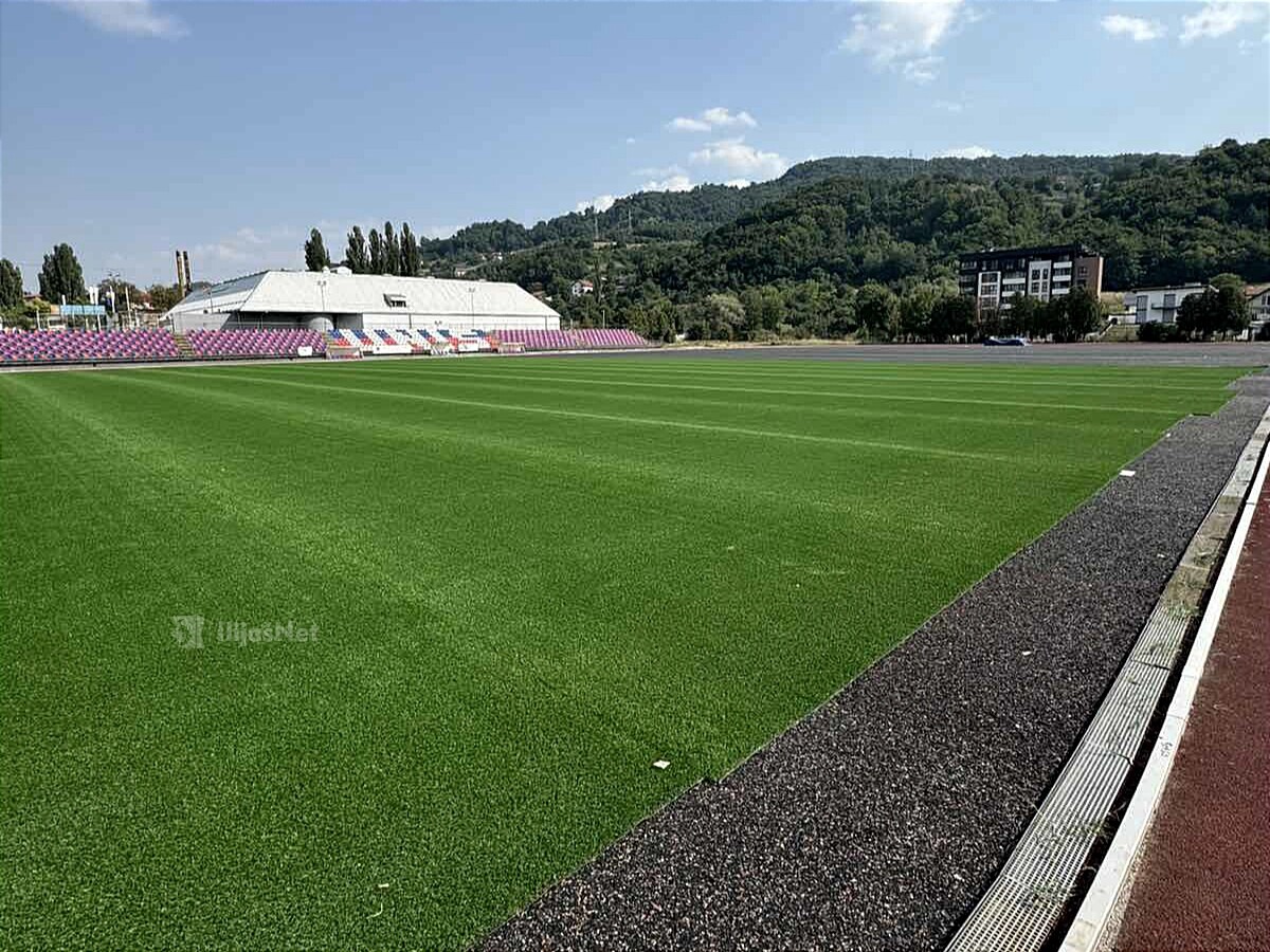 RADOVI NA REKONSTRUKCIJI GLAVNOG TERENA STADIONA “HAKIJA MRŠO” PRIVODE SE KRAJU