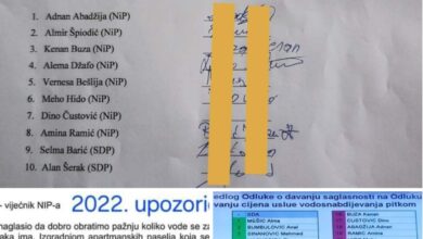 Klub vijećnika Narod i Pravda Ilijaš i vijećnici SDP-a Ilijaš podnijeli zahtjev za sazivanje VANREDNE sjednice općinskog vijeća Ilijaš