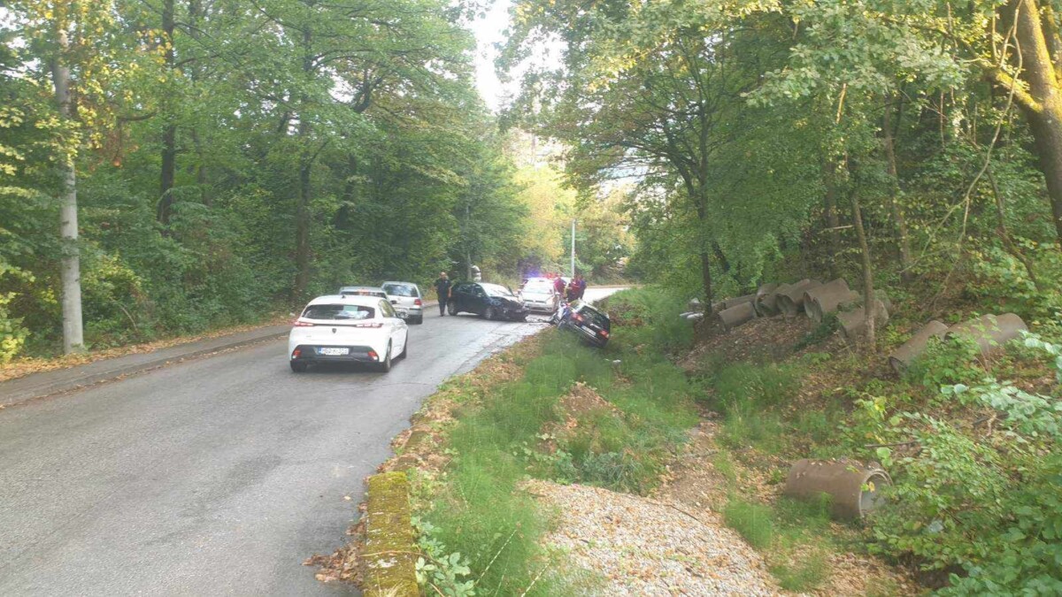 Nesreća kod Vogošće, povrijeđena jedna osoba