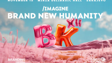 NAJAVLJENA 12. BRENDING KONFERENCIJA 15. novembar, Skenderija – Imagine Brand New Humanity