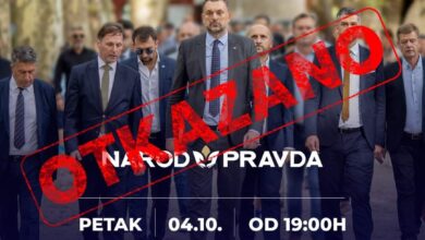 NAROD I PRAVDA OTKAZUJE PREDIZBORNI SKUP