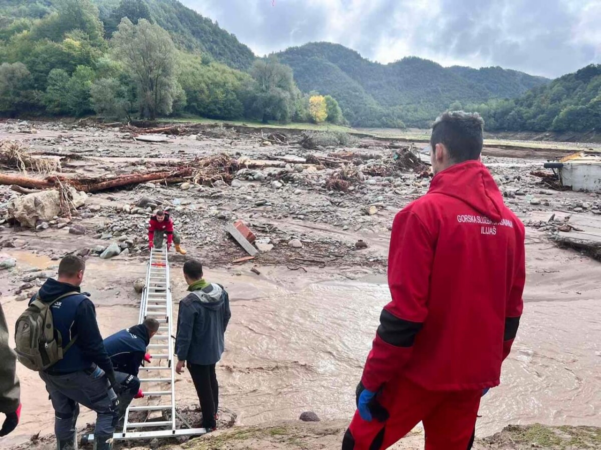 GSS Ilijaš na terenu u potrazi za 4 nestale osobe u Buturović Polju