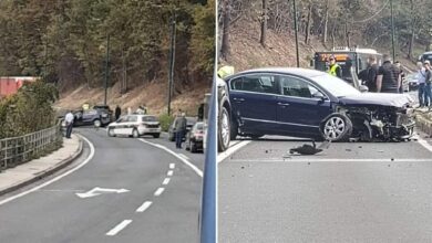 Nesreća na magistralnom putu Vogošća – Semizovac, obustavljen saobraćaj