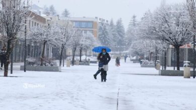 Danas oblačno vrijeme sa kišom, krajem dana i tokom noći u Bosni susnježica i snijeg