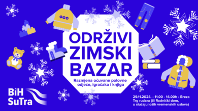 Održivi zimski bazar u Brezi – razmjena očuvane polovne odjeće, igračaka i knjiga