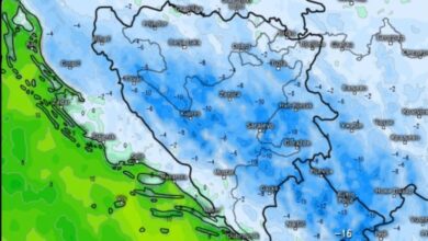 Jutros niske temperature “okovale” BiH