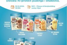 Podravka i No1 Fitness & Bodybuilding centar  te pozivaju na degustaciju Dolcela Hi-protein pudinga i shakeova!