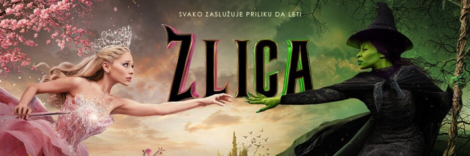 Proslavljeni mjuzikl ZLICA (WICKED) ove subote u kinu Ilijaš