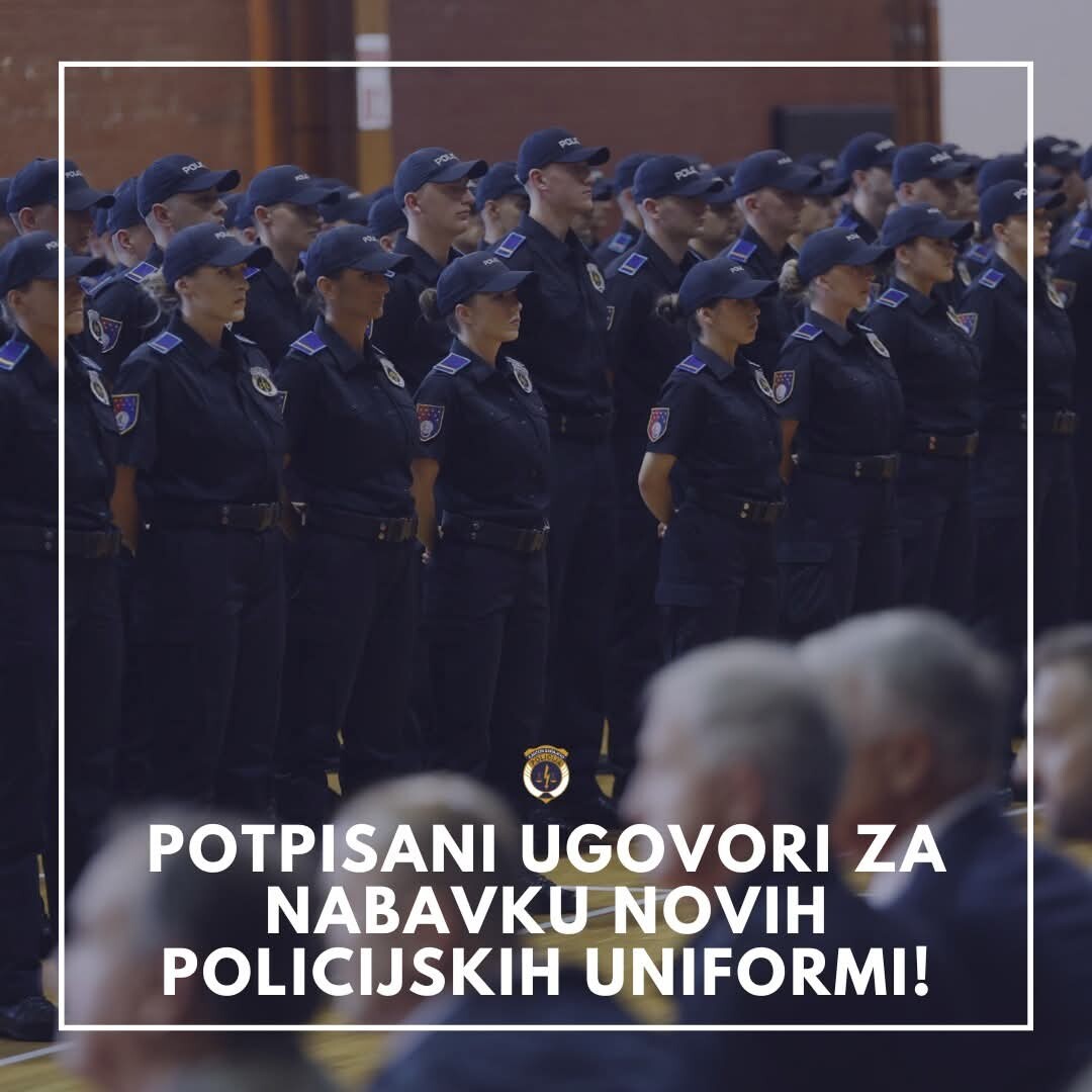 Nove uniforme za našu policiju!