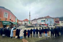 Mirni protesti žena Srebrenice u Tuzli