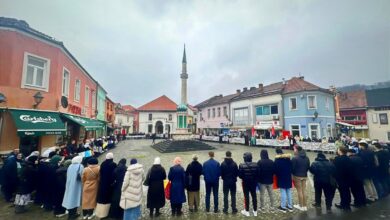 Mirni protesti žena Srebrenice u Tuzli