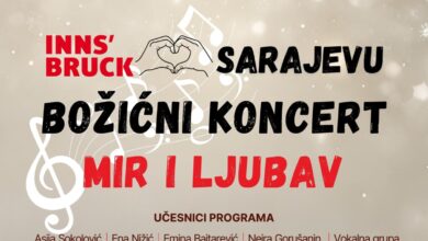 Božićni koncert „Mir i ljubav‟ bit će održan 23. decembra u Sarajevu