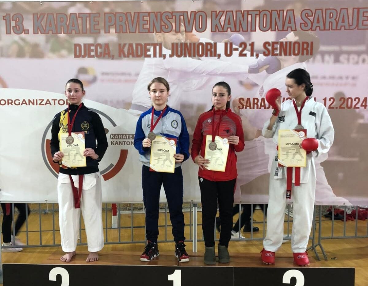 Odličan uspjeh KK “Rašid Buća” na 13. Karate prvenstvu Kantona Sarajevo