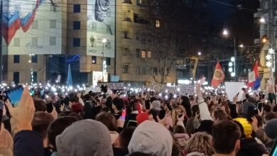 FOTO: Pogledajte kako su izgledali protesti u Beogradu, okupilo se na hiljade građana